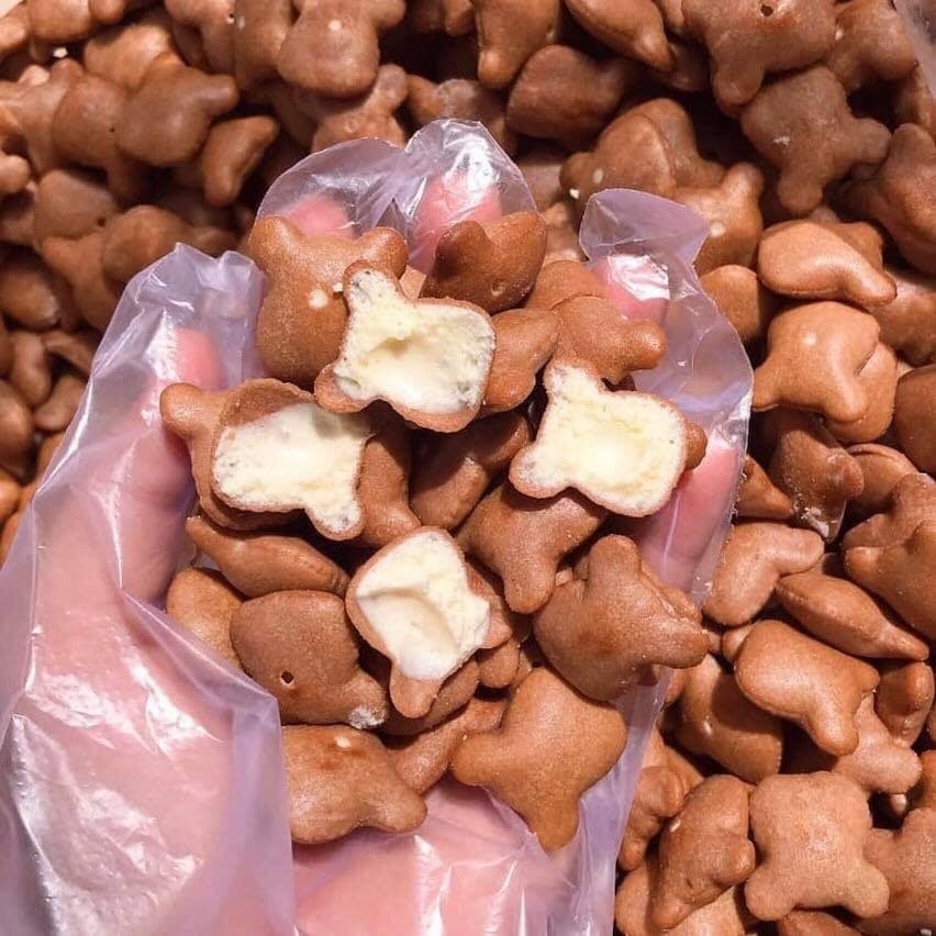 Bánh gấu nhân kem cacao Miafood