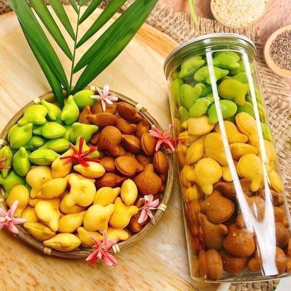 Bánh gấu mix vị (Cacao, Chùm Ngây, Truyền Thống) Miafood