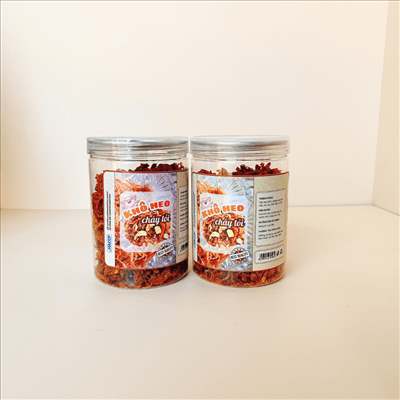 Khô Heo Cháy Tỏi Hũ Pet - 200g-540ML-H40 - 27.000đ