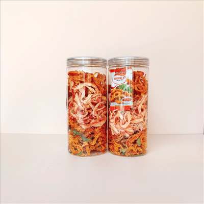 Mực Mix 3 Vị (Tomyum, Bơ Tỏi, Hấp Dừa) Hũ Pet - 300g-930ML-H40 - 59.000đ