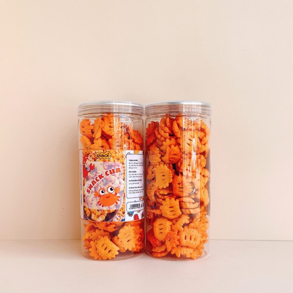 Bánh Snack Cua Hũ Pet - 250g-930ML-H40 - 26.000đ