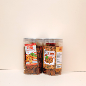 Khô Bò Viên Hũ Pet - 400g-700ML-H40 - 95.000đ