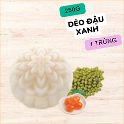 Bánh Trung Thu KIDO - Sản Phẩm Tự Chọn - DẺO ĐẬU XANH(1 trứng) 250g - DDX2 - 90.000đ