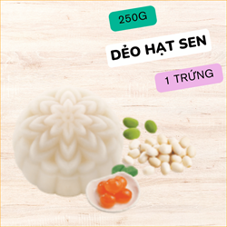 Bánh Trung Thu KIDO - Sản Phẩm Tự Chọn - DẺO HẠT SEN(1 trứng) 250g - DHS2 - 81.000đ