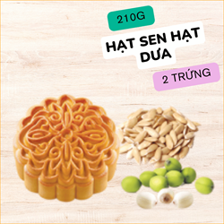 Bánh Trung Thu KIDO - Sản Phẩm Tự Chọn - HẠT SEN HẠT DƯA(2 trứng) 210g - HS2 - 105.000đ