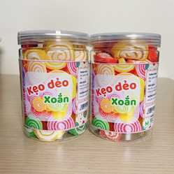 Kẹo Dẻo Xoắn Thái Lan Hũ Pet - 350g-540ML-H40 - 47.000đ